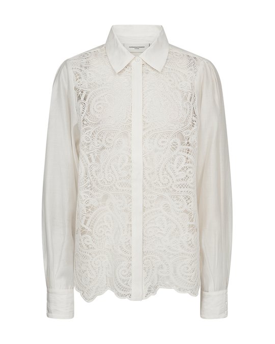 CMMOLLY - SKJORTE I RÅHVID