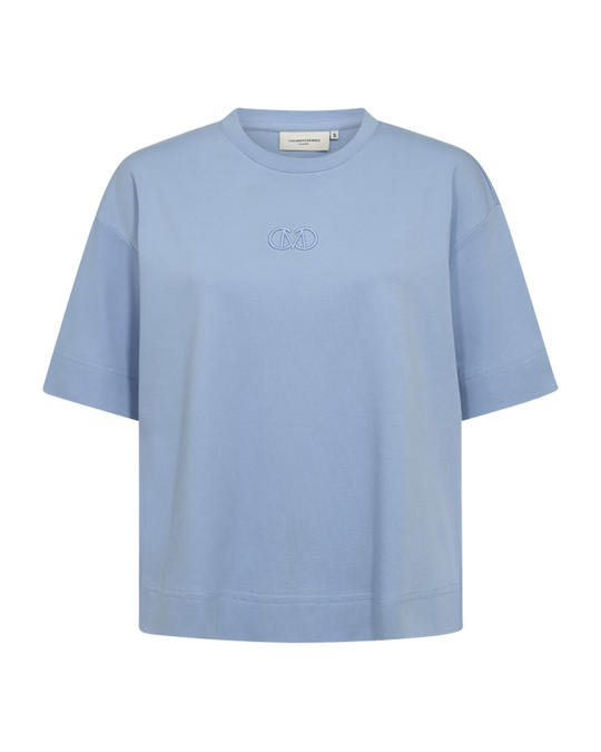CMMUSE - T-SHIRT I BLÅ