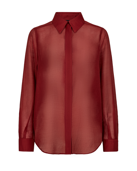 CMBLUEBELL - SKJORTE I RØD