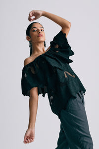 CMBOTRA - OFF-SHOULDER TOP I SORT
