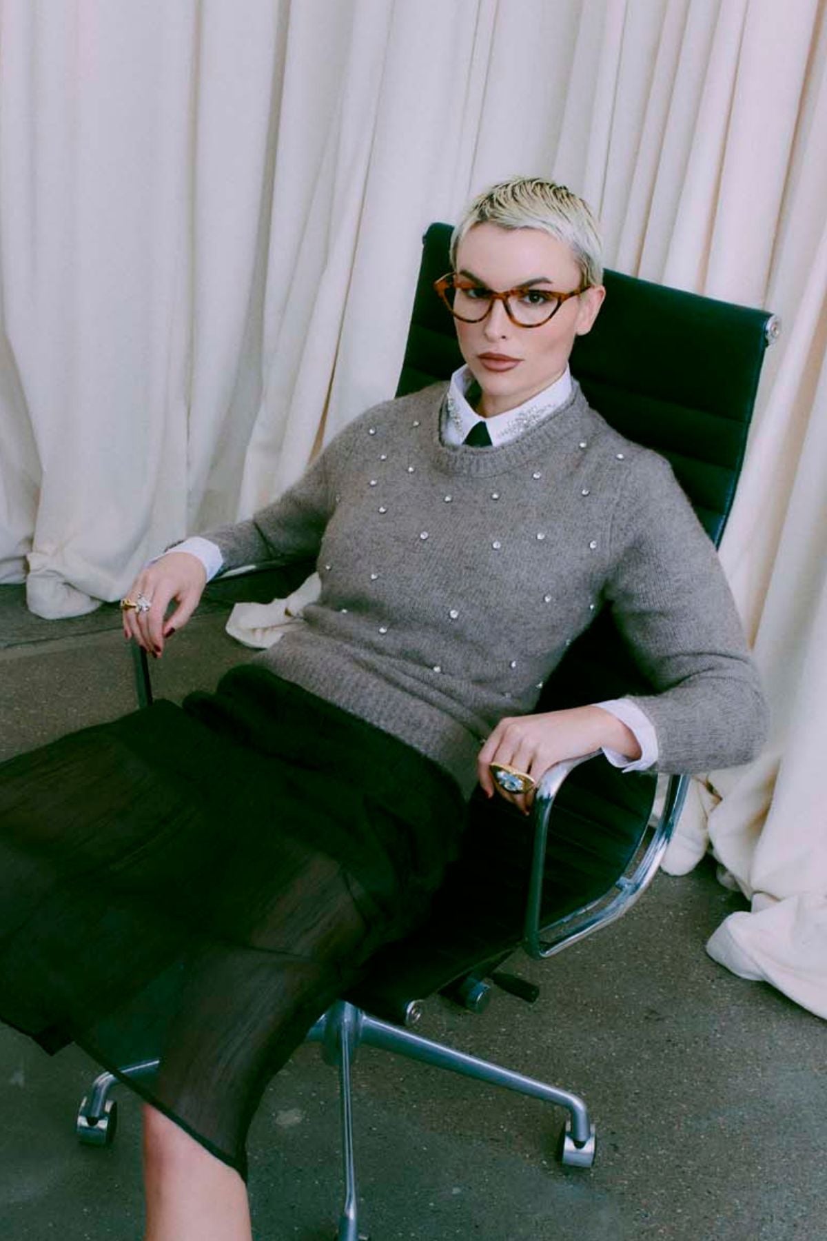 CMDIAMOND - PULLOVER I BEIGE