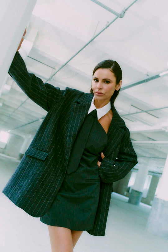 CMDAI - BLAZER I SORT OG HVID