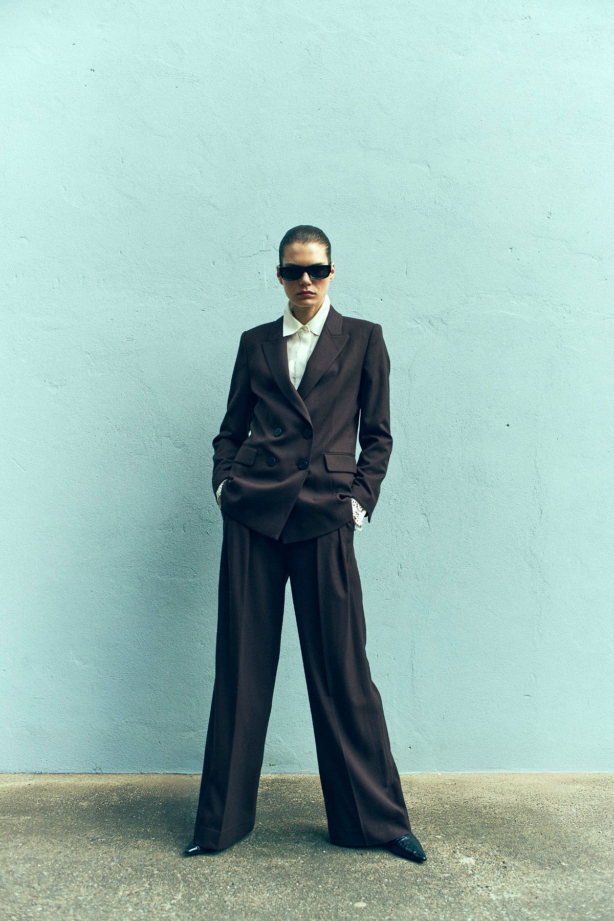CMTAILOR - BLAZER I BRUN