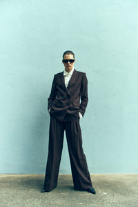 CMTAILOR - BLAZER I BRUN