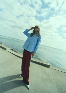 CMADA - TRACK PANTS I RØD