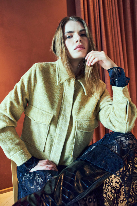 CMRATTAN - JAKKE I GUL