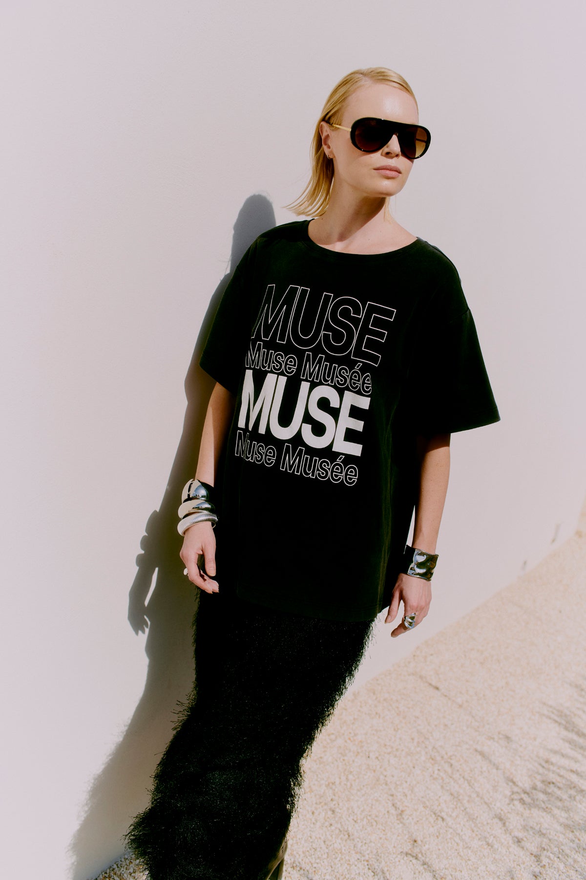 CMMUSE - T-SHIRT I SORT