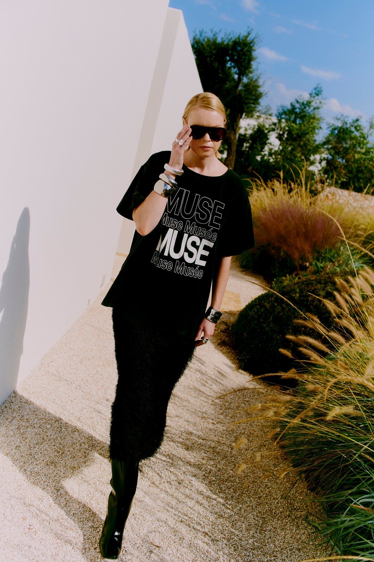 CMMUSE - T-SHIRT I SORT