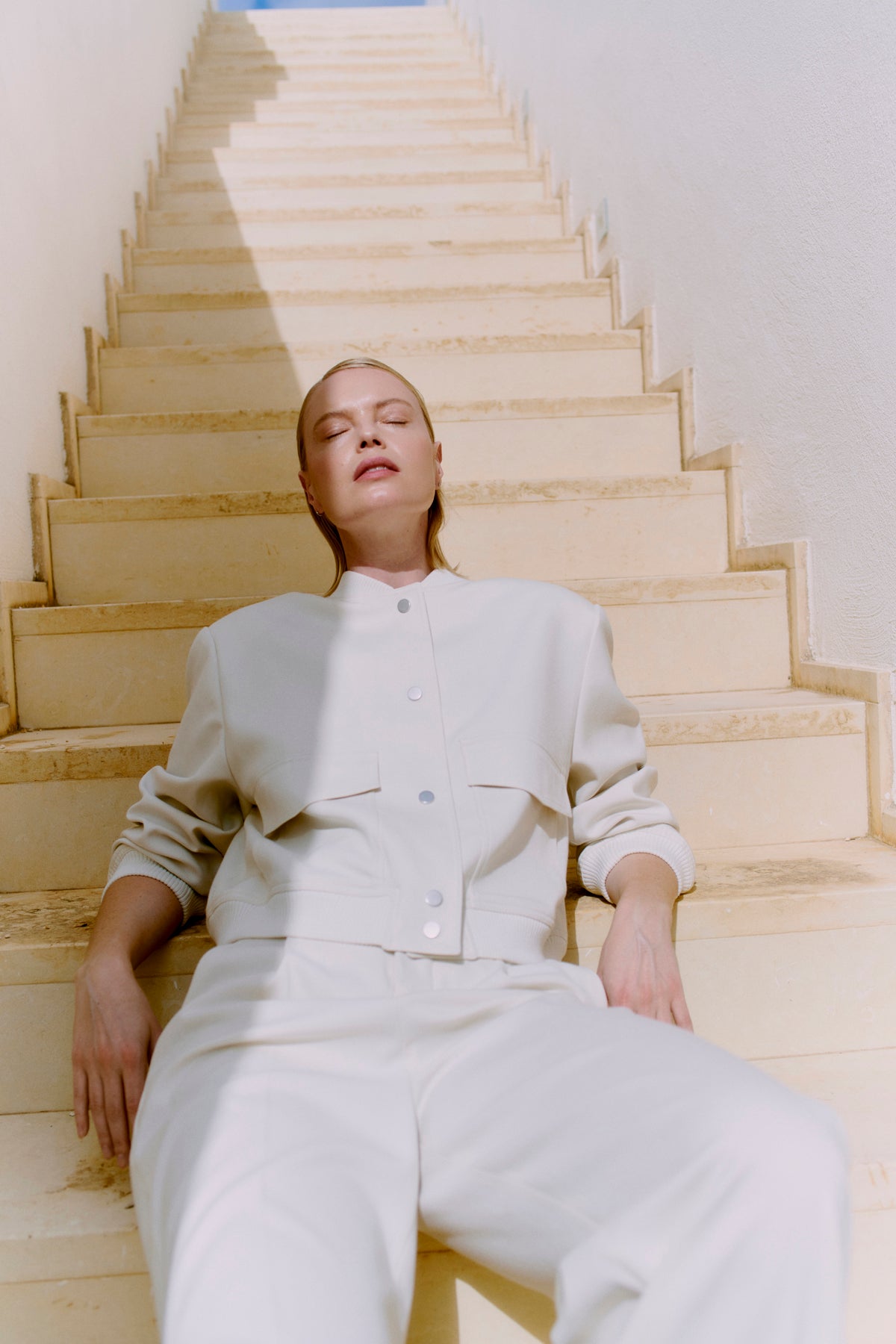 CMTAILOR - BOMBERJAKKE I RÅHVID