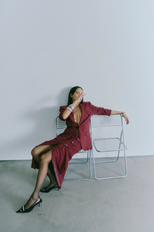 CMTAILOR - NEDERDEL I BORDEAUX