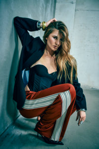 CMADA - TRACK PANTS I RØD