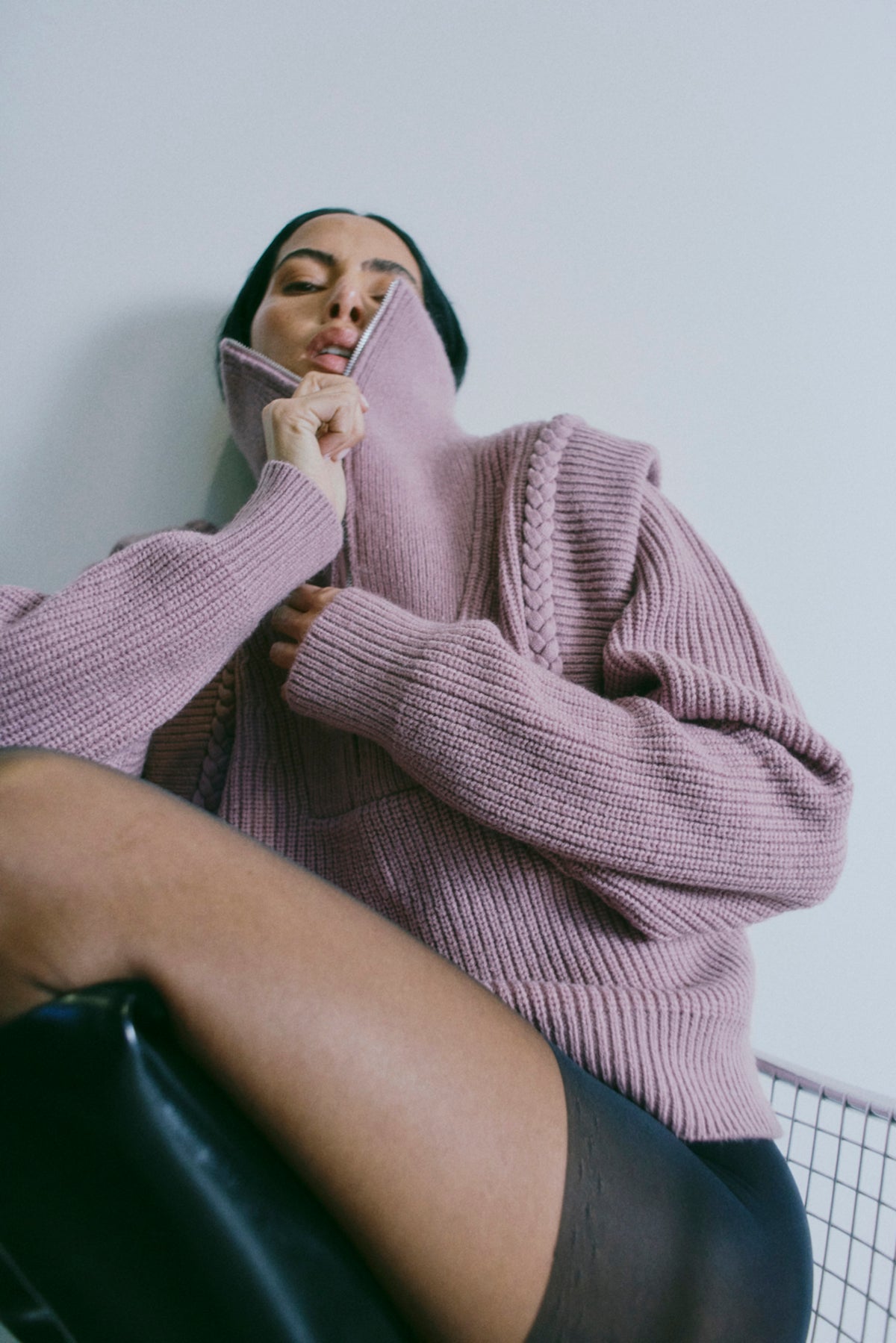 CMYARI - PULLOVER I LILA