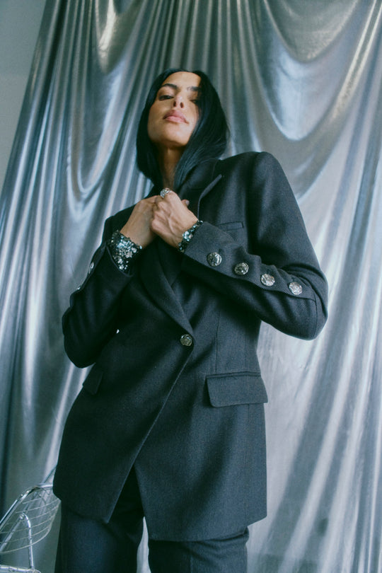 CMTAILOR - BLAZER I SORT