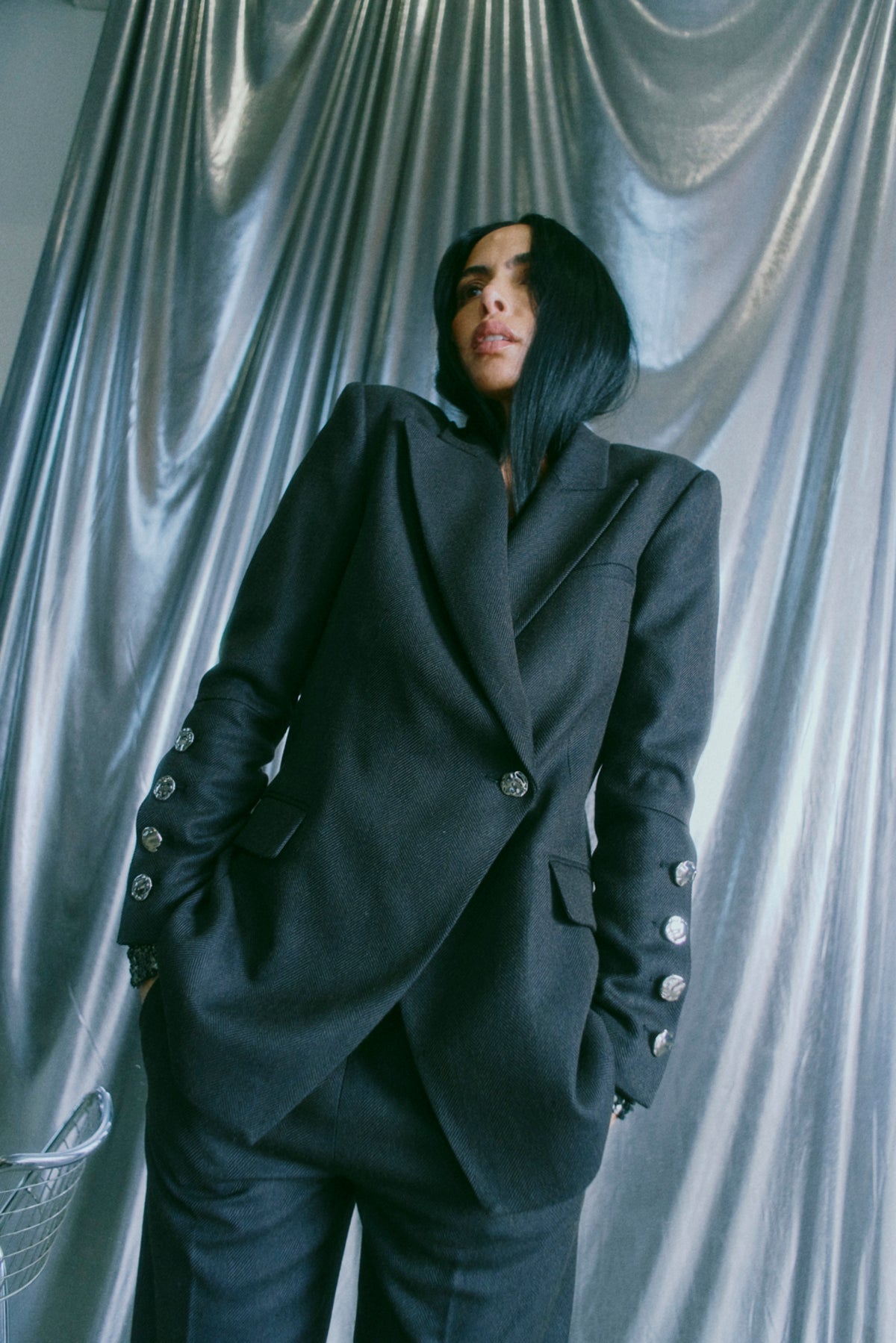 CMTAILOR - BLAZER I SORT