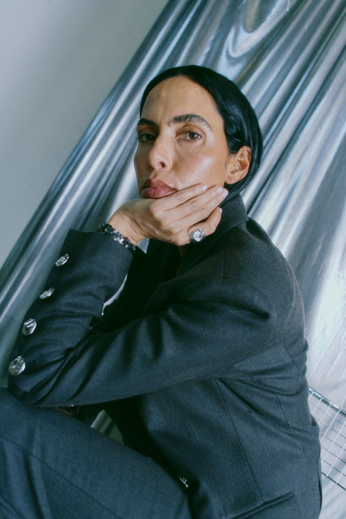 CMTAILOR - BLAZER I SORT