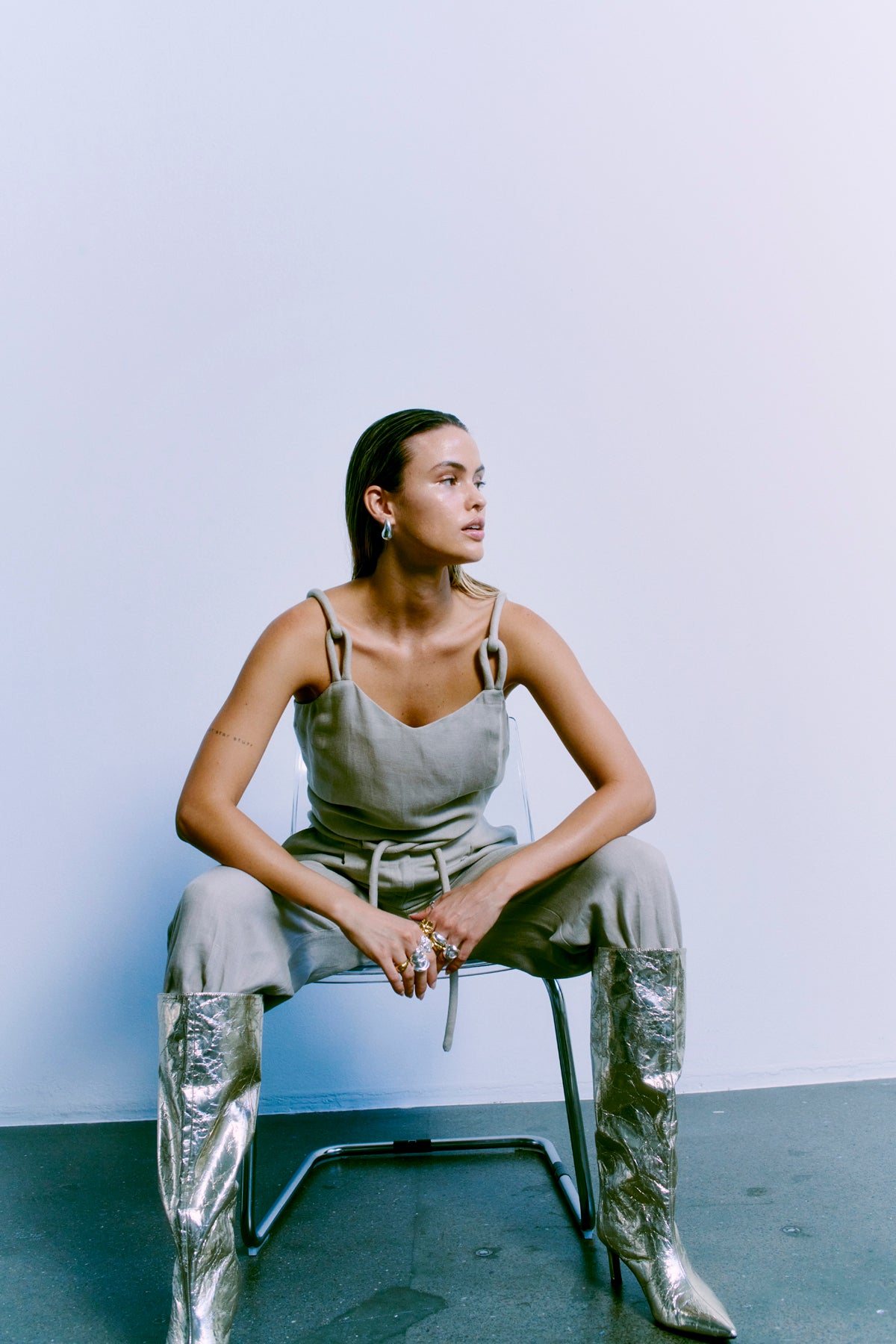 CMNATULI - TOP I BEIGE