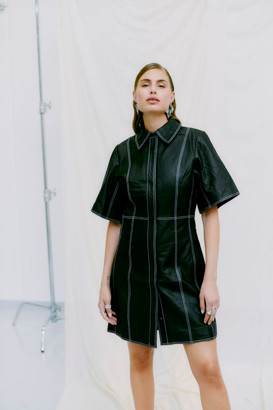 CMROYAL - KJOLE I LAMMESKIND I SORT