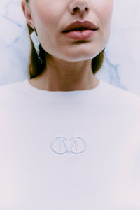 CMMUSE - T-SHIRT I RÅHVID