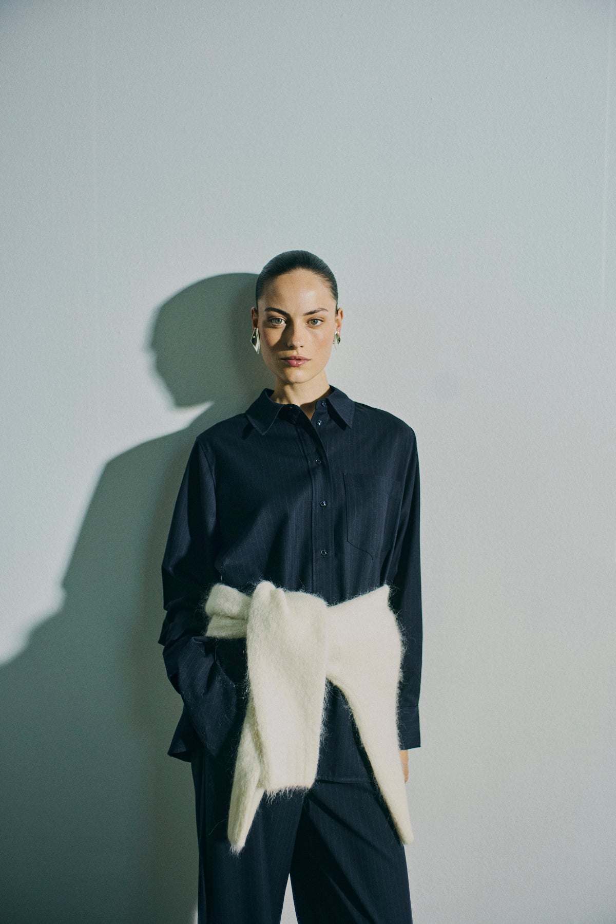 CMSTINA - SKJORTE I BLÅ