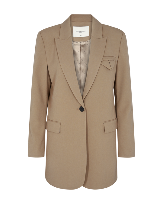 CMTAILOR - LANG BLAZER I BEIGE