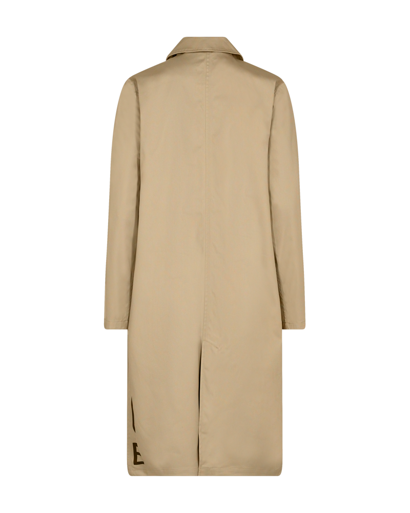 CMPLOT - FRAKKE MED LOGO I BEIGE