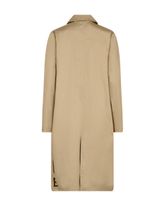 CMPLOT - FRAKKE MED LOGO I BEIGE