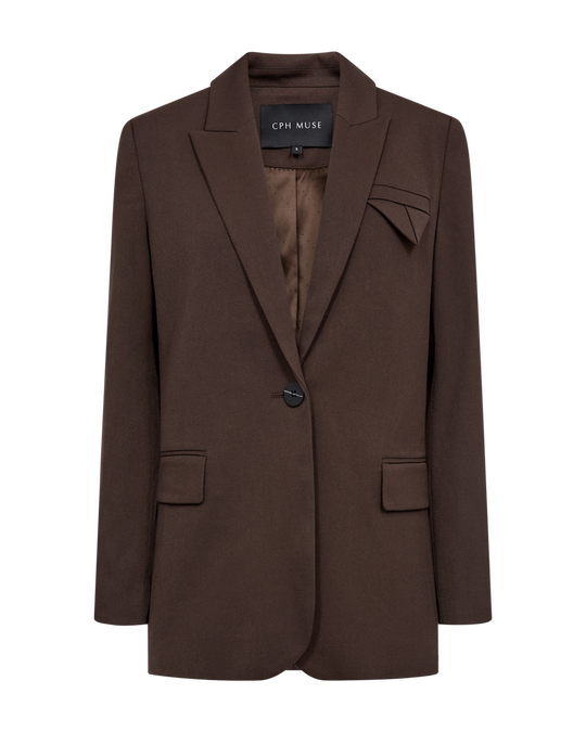 CMTAILOR - BLAZER I BRUN