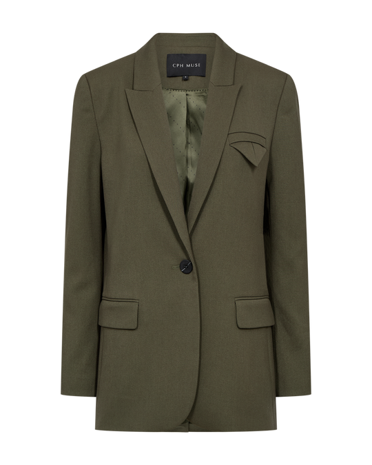 CMTAILOR - BLAZER I GRØN
