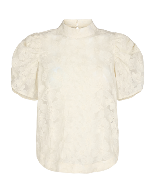 CMMAJA-BLUSE I RÅHVID