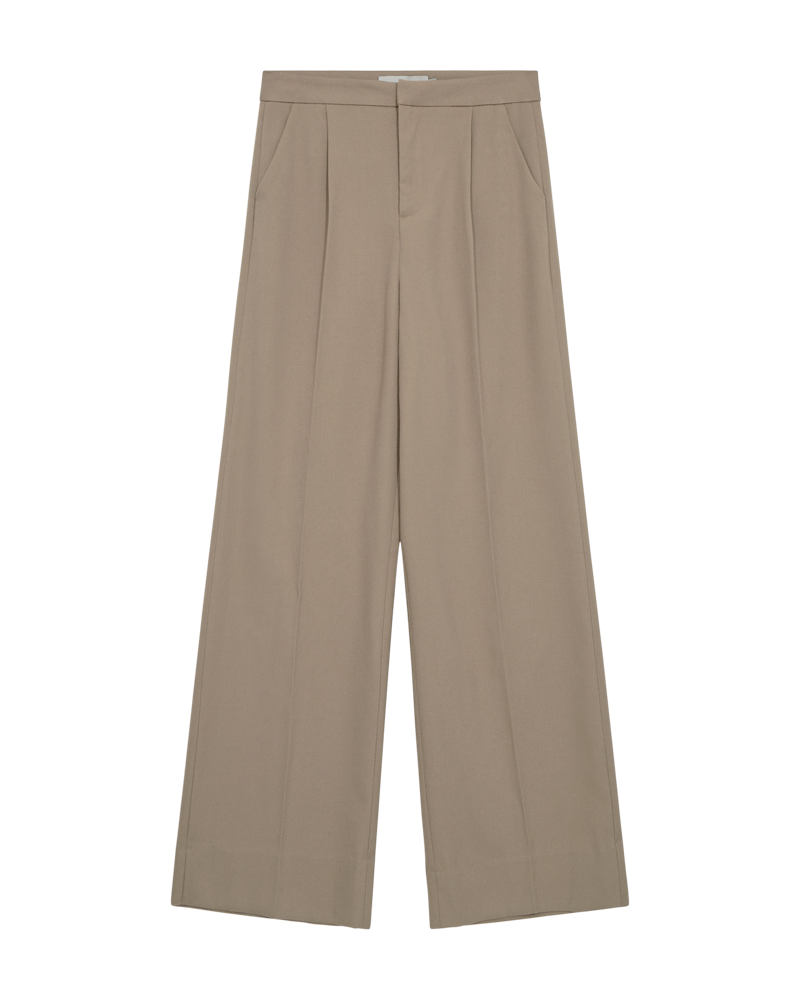 CMTAILOR - BUKSER MED VIDDE I BEIGE