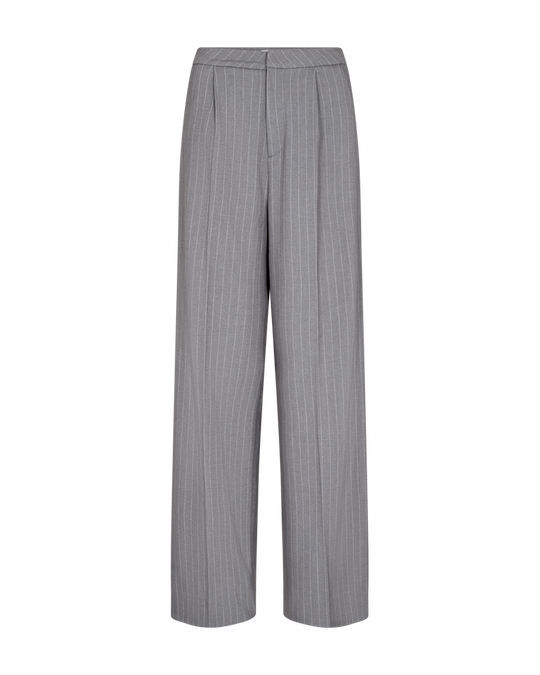 CMTAILOR - BUKSER MED VIDDE I GRÅ OG HVID