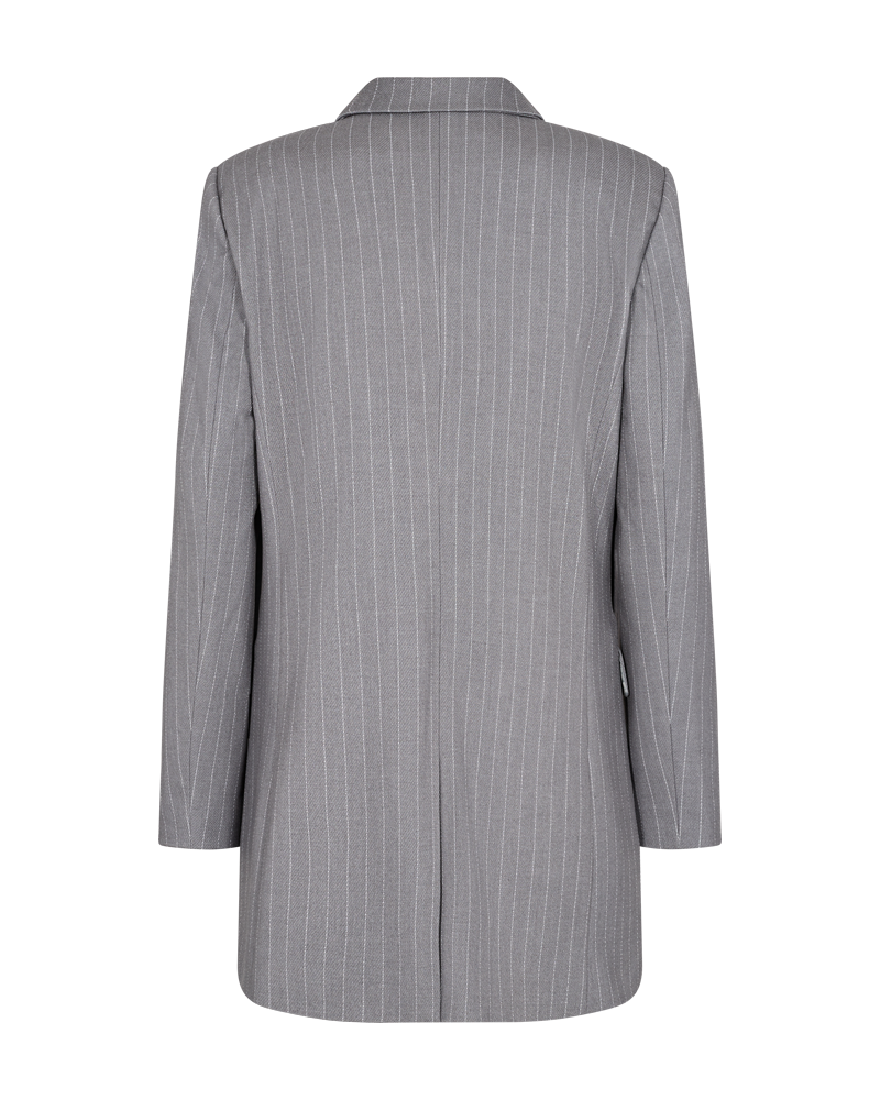 CMTAILOR - LANG BLAZER I GRÅ