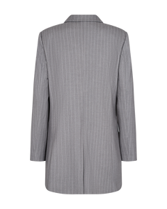 CMTAILOR - LANG BLAZER I GRÅ