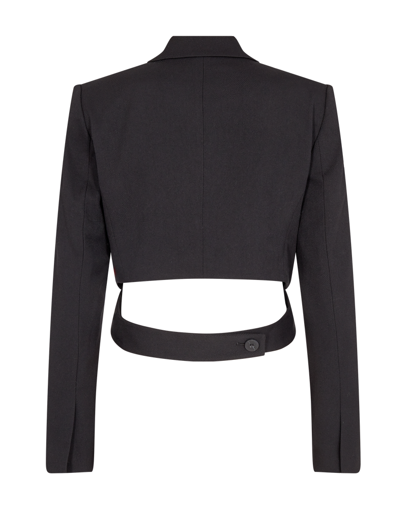 CMTAILOR - KORT BLAZER I SORT