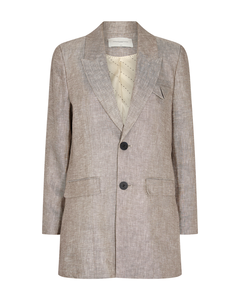 CMNATURE - HØR BLAZER I BEIGE