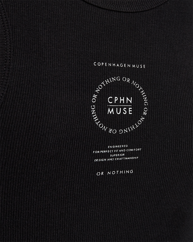 CMSIV - VENDBAR LOGO TOP I SORT