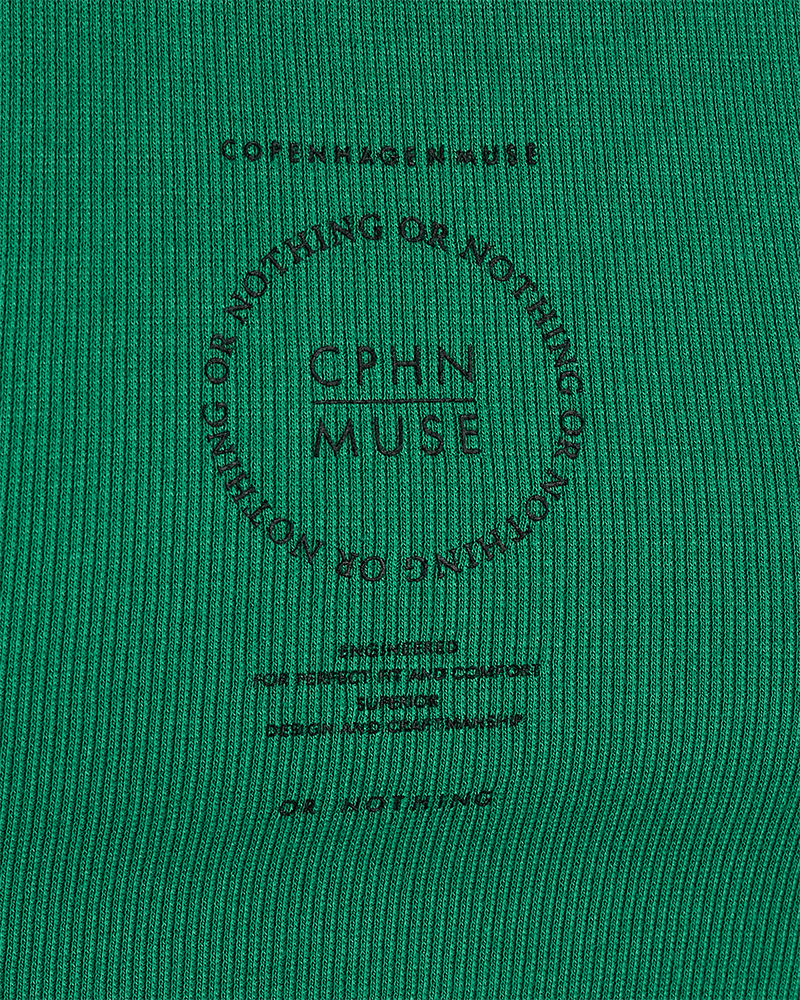 CMSIV - VENDBAR LOGO TOP I GRØN
