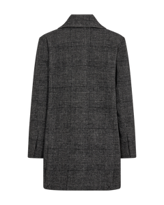 CMJADA - TERNET BLAZER I SORT OG GRÅ