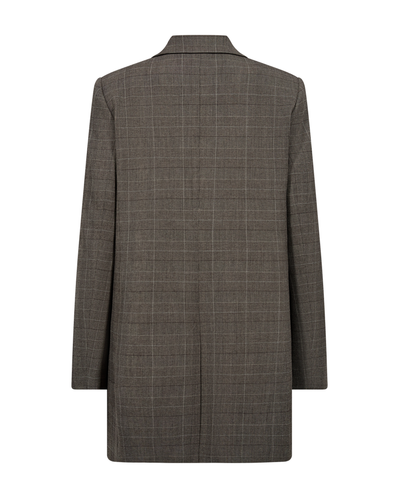 CMTAILOR - TERNET BLAZER I SORT,RÅHVID