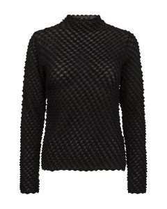 CMNATACHA - TRANSPARENT PULLOVER I SORT