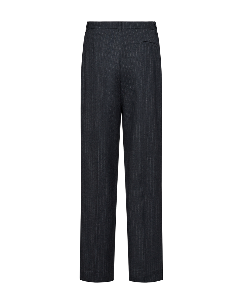 CMTAILOR - PINSTRIPE VIDDE BUKSER I GRÅ