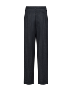 CMTAILOR - PINSTRIPE VIDDE BUKSER I GRÅ