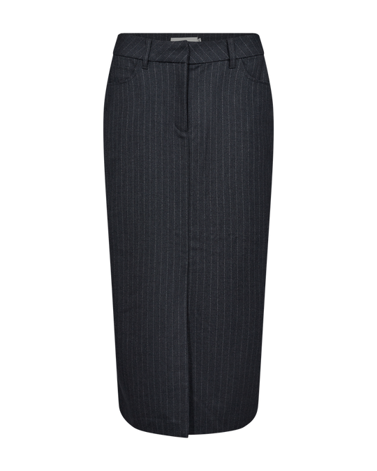 CMTAILOR - PINSTRIPE NEDERDEL I GRÅ