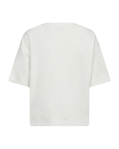 CMMUSE - T-SHIRT I RÅHVID