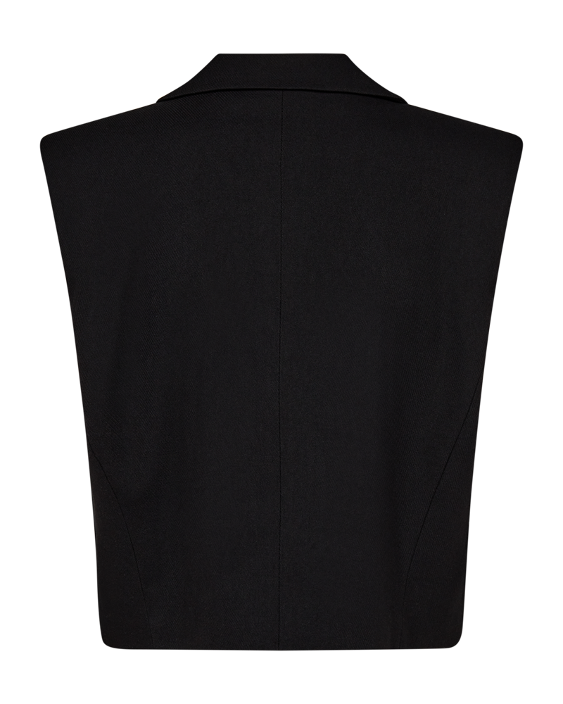 CMTAILOR - KORT VEST I SORT