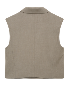 CMTAILOR - KORT VEST I BEIGE