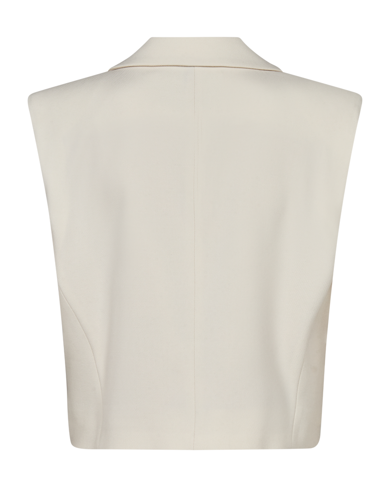 CMTAILOR - KORT VEST I RÅHVID