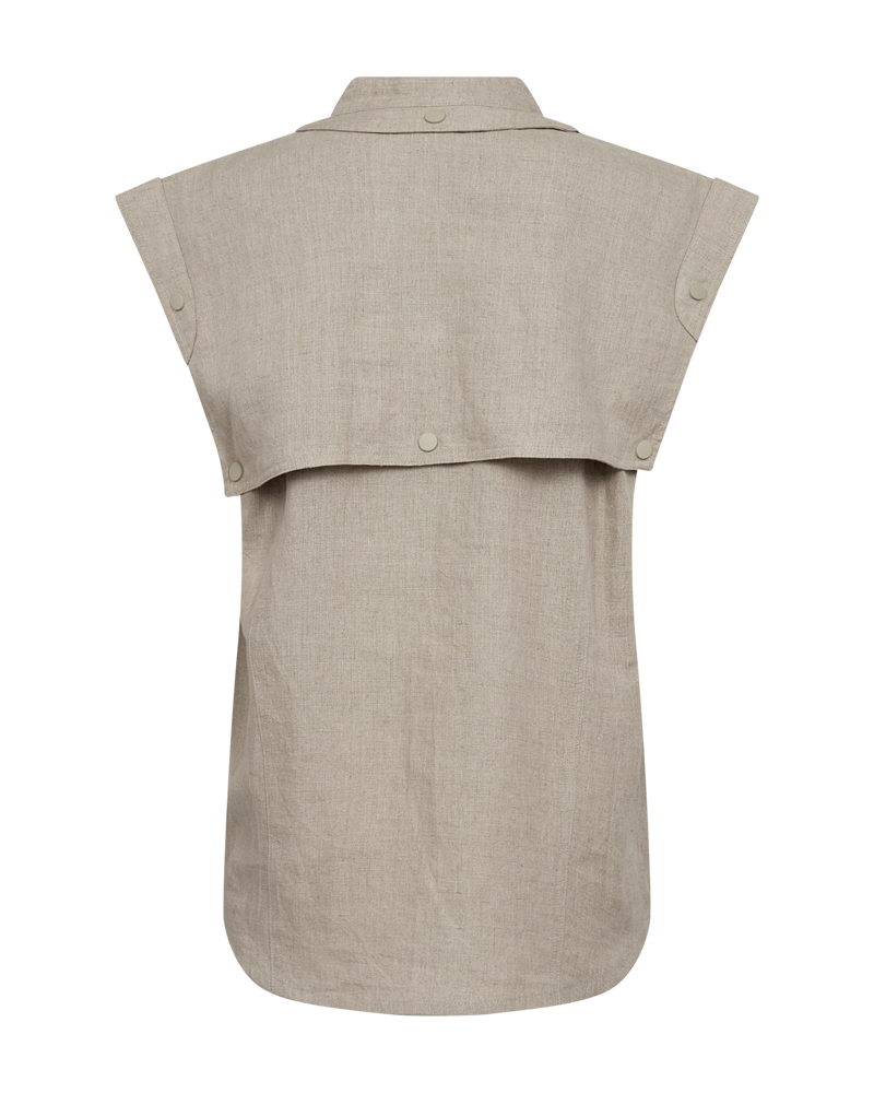 CMNATULI - HØRSKJORTE I BEIGE