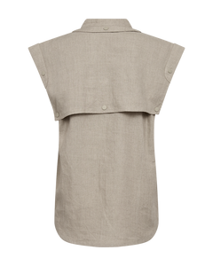 CMNATULI - HØRSKJORTE I BEIGE