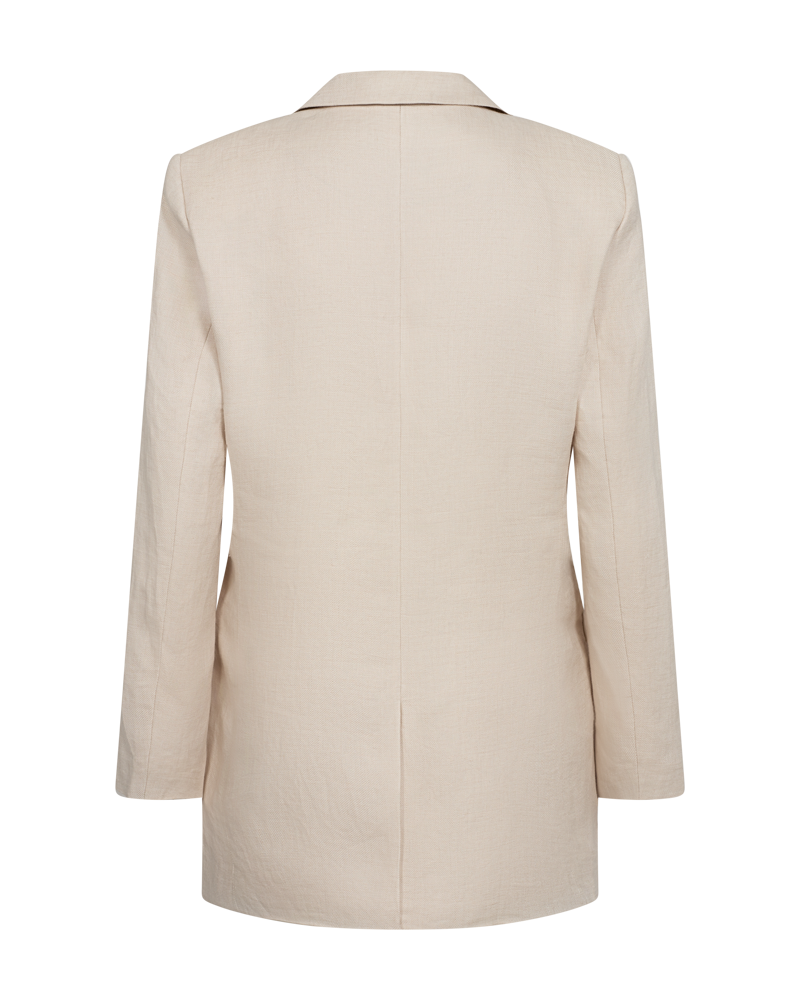 CMNATURE - BLAZER I BEIGE,RÅHVID